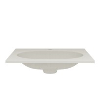 Тумба с раковиной Vincea Welle 60 m.beige soft-touch, раковина VCB-4H600J жасмин