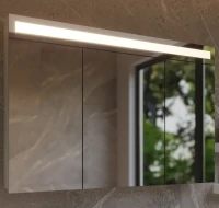 Зеркало-шкаф Dreja Uni 120 белое