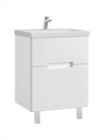 Тумба с раковиной SanStar Ориана 60 напольная, раковина Cersanit Moduo 60