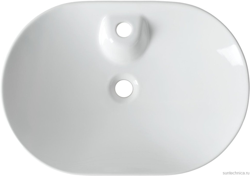Накладная раковина Allen Brau Fantasy Bowl 60x42, белая