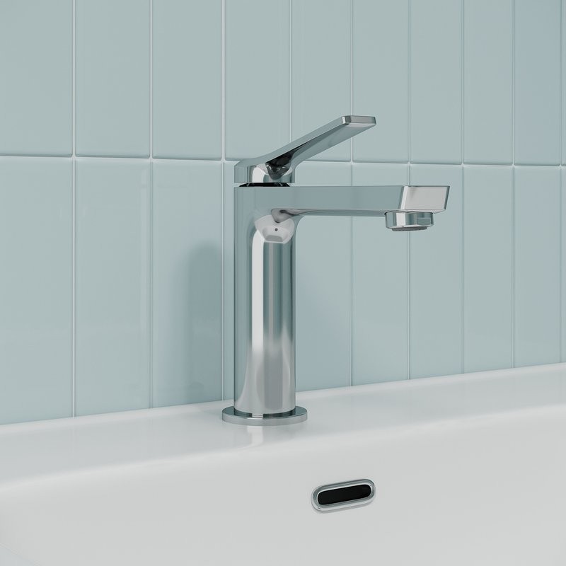 Смеситель для раковины IDDIS Parker PARSB00i01 глянцевый хром