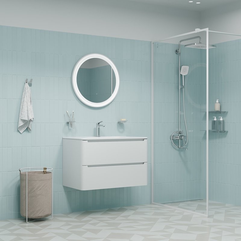 Смеситель для раковины IDDIS Parker PARSB00i01 глянцевый хром