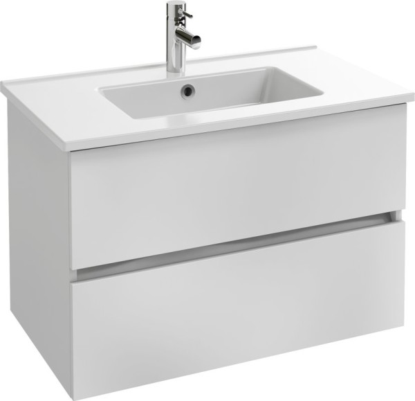 Тумба с раковиной Jacob Delafon Tolbiac 80 белый лак