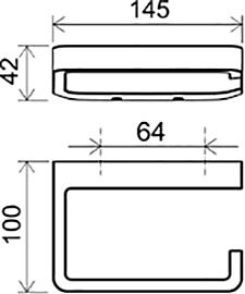 Держатель для туалетной бумаги Ravak 10° TD 400.00 хром