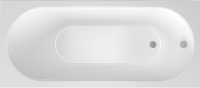 Акриловая ванна Alex Baitler Baikal без опоры 160x70 см, встраиваемая, белая