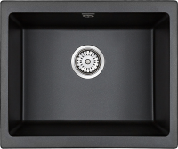 Комплект Мойка Paulmark Gera 60 PM205546-BL черный + Смеситель Grohe Eurosmart
