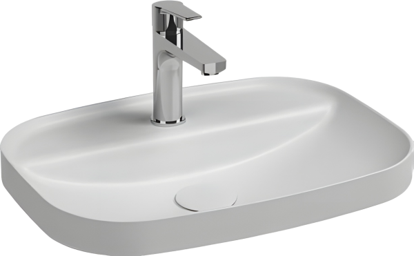 Раковина Allen Brau Fantasy Sphere 55x40, белая матовая