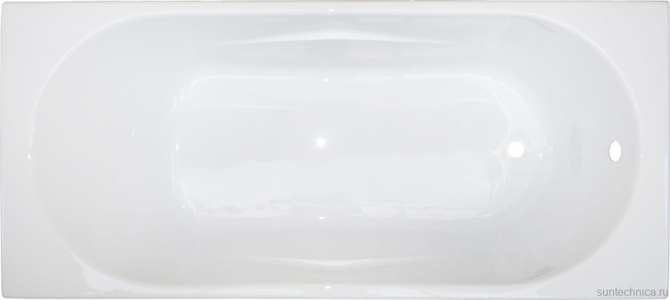 Акриловая ванна Royal Bath Tudor RB 407701 170x75 см, пристенная, белая, на ножках