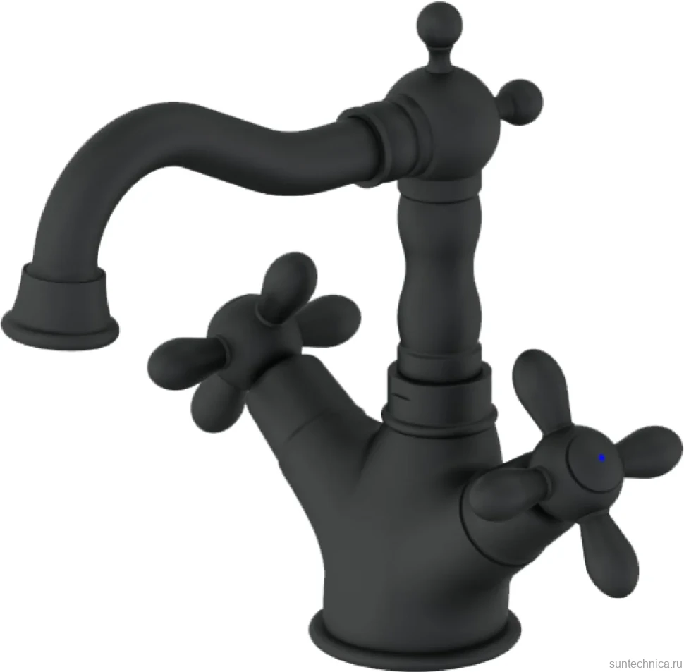 Смеситель для раковины Wonzon & Woghand WW-88139020-MB черный матовый