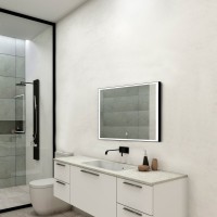 Зеркало Art&Max Arezzo 100х80 черное