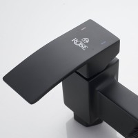 Гигиенический душ Rose R1505H-1 со смесителем, черный