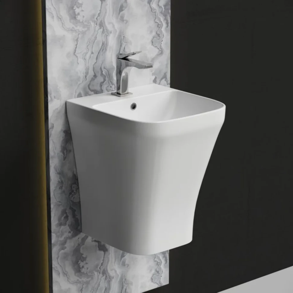 Раковина Ceramicanova Dion CN6067 белая глянцевая
