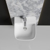 Раковина Ceramicanova Dion CN6067 белая глянцевая