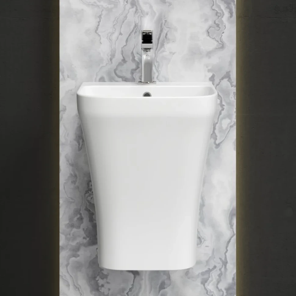 Раковина Ceramicanova Dion CN6067 белая глянцевая