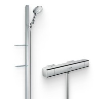 Душевой комплект Термостат Hansgrohe Ecostat E 15773000 + Гарнитур Raindance Select S 27646000 Душевой комплект Термостат Hansgrohe Ecostat E 15773000 + Гарнитур Raindance Select S 27646000