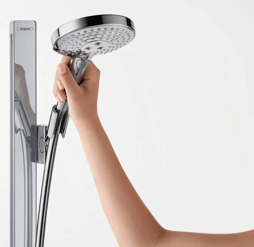 Душевой комплект Термостат Hansgrohe Ecostat E 15773000 + Гарнитур Raindance Select S 27646000