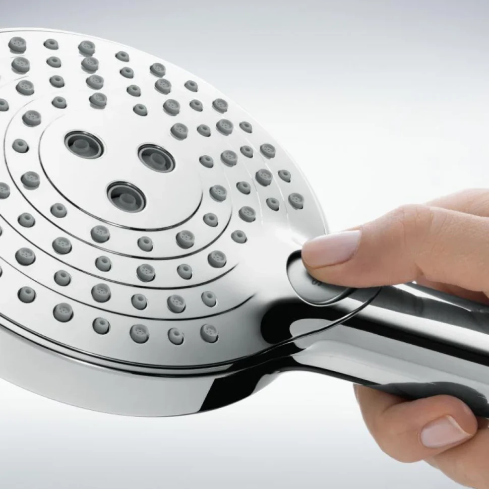 Душевой комплект Термостат Hansgrohe Ecostat E 15773000 + Гарнитур Raindance Select S 27646000