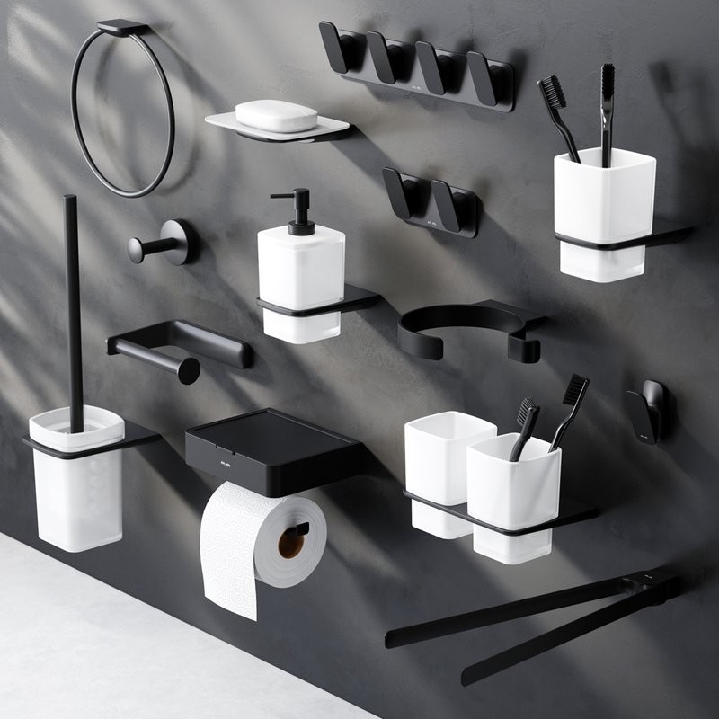 Дозатор для жидкого мыла AM.PM Inspire 2.0 A50A36922 настенный, черный