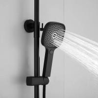 Душевая стойка Shevanik S8236H черная