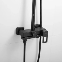 Душевая стойка Shevanik S8236H черная