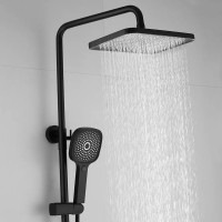Душевая стойка Shevanik S8236H черная