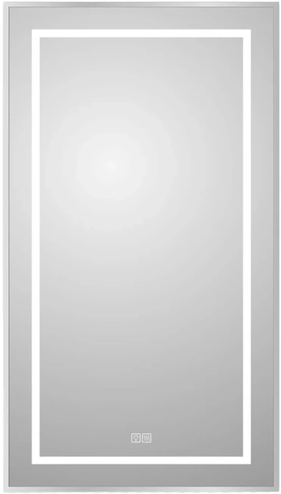 Зеркало BelBagno Kraft 90x50, с подсветкой, с подогревом, сатин