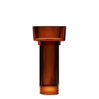 Раковина напольная Abber Kristall AT2702Opal-H 45 глянцевая коричневая, круглая, моноблок