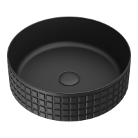 Накладная раковина Omoikiri Akira 40 BL, черная