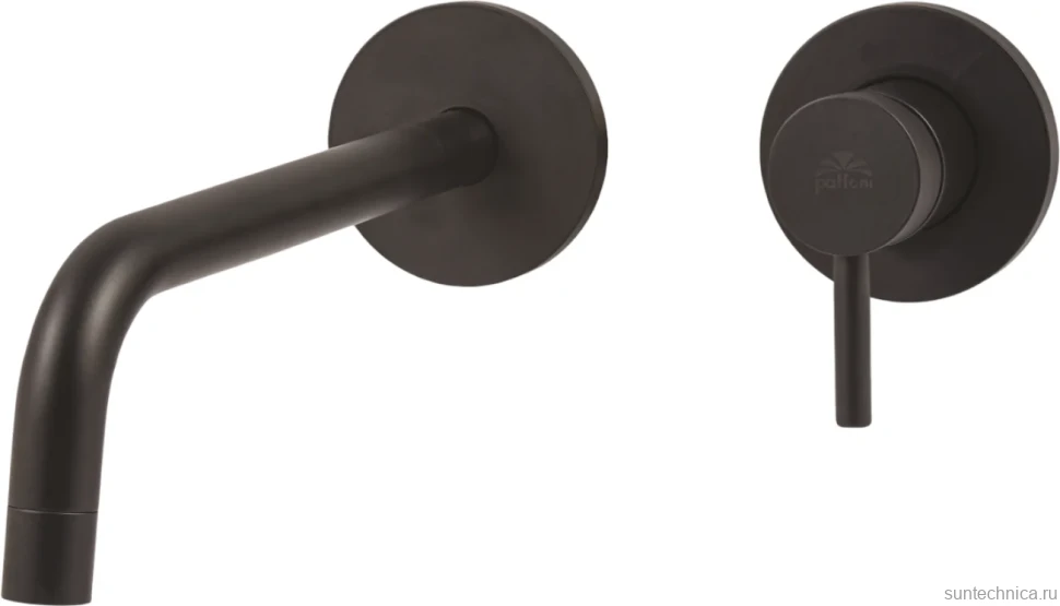 Комплект для ванной Paffoni Light KITLIG011NO006 С ВНУТРЕННЕЙ ЧАСТЬЮ, черный