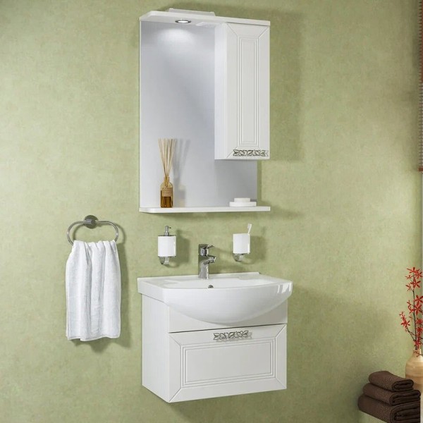 Мебель для ванной комнаты Runo Монро 55, подвесная