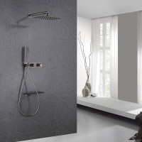 Душевой комплект Abber Rund AF8750NG С ВНУТРЕННЕЙ ЧАСТЬЮ, никель