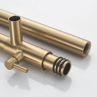 Душевая стойка Rose R1836G золотой сатин