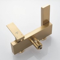 Душевая стойка Rose R1836G золотой сатин