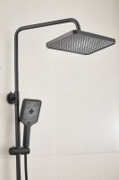 Душевая стойка BELZ B678 B24678-7 матовая черная