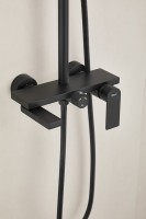 Душевая стойка BELZ B678 B24678-7 матовая черная