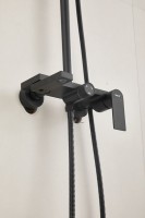 Душевая стойка BELZ B678 B24678-7 матовая черная