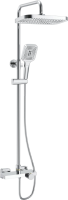Душевая стойка Rose R1896-6 с термостатом, хром