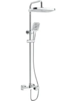 Душевая стойка Rose R1896-6 с термостатом, хром