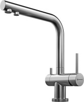 Комплект Мойка Omoikiri Daisen 46-GR leningrad grey + Смеситель Nagano BN нержавеющая сталь