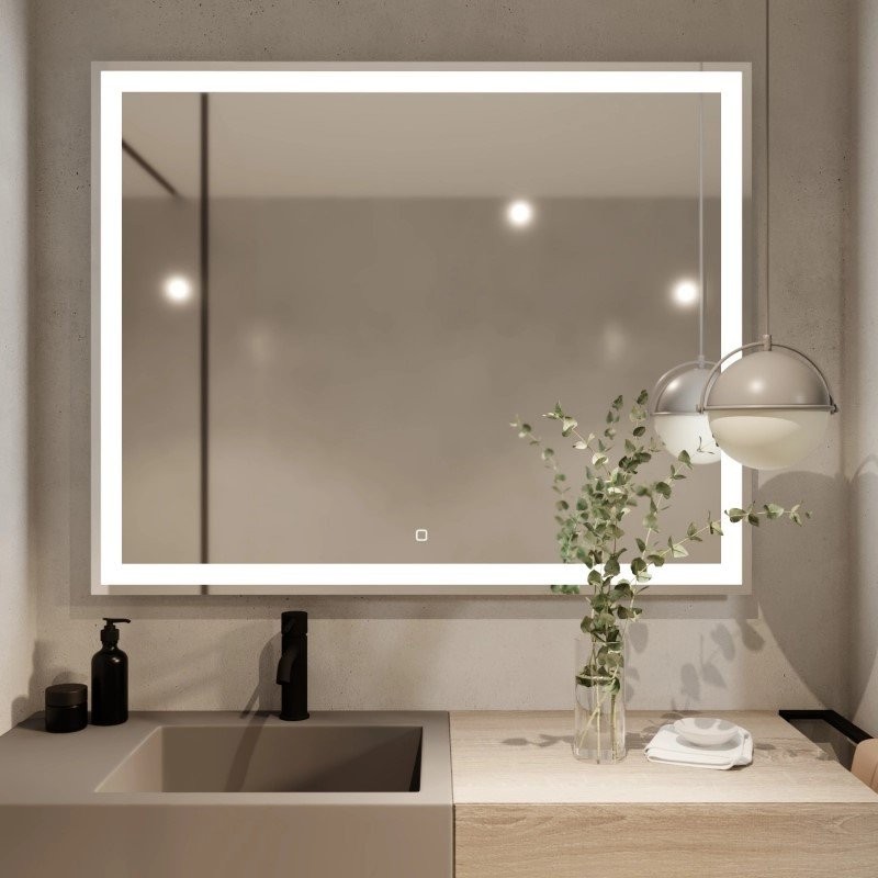 Зеркало Mixline Ливия 100 с подсветкой