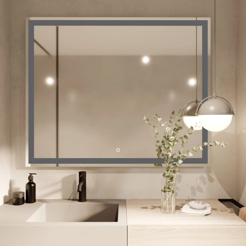 Зеркало Mixline Ливия 100 с подсветкой