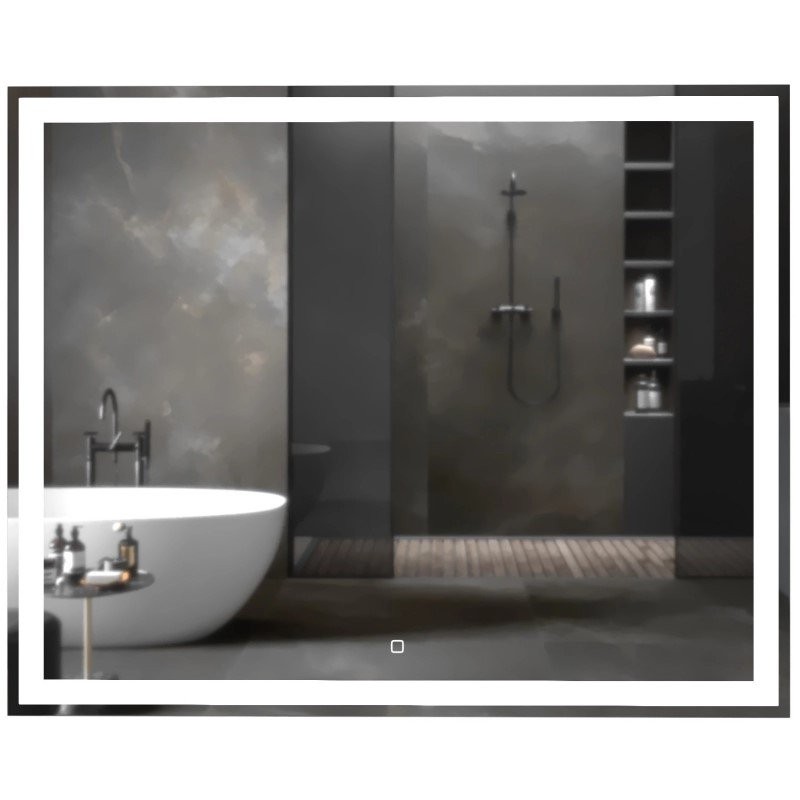 Зеркало Mixline Ливия 100 с подсветкой