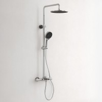 Душевая стойка Sancos Etna SC9008CH с термостатом, хром