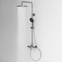 Душевая стойка Sancos Etna SC9008CH с термостатом, хром