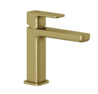 Смеситель для раковины Kludi Renon 42288N075 брашированное золото Смеситель для раковины Kludi Renon 42288N075 брашированное золото