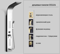 Душевая панель Ceruttispa Celia S CT10403 хром