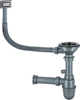 Комплект Мойка Paulmark Lassan 304444-BS брашированная нержавеющая сталь + Измельчитель Intenso