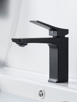 Смеситель для раковины Shevanik S4401H, черный Смеситель для раковины Shevanik S4401H, черный