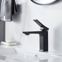 Смеситель для раковины Shevanik S4401H, черный Смеситель для раковины Shevanik S4401H, черный