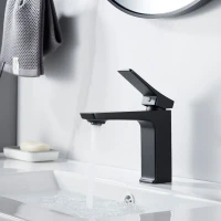 Смеситель для раковины Shevanik S4401H, черный Смеситель для раковины Shevanik S4401H, черный